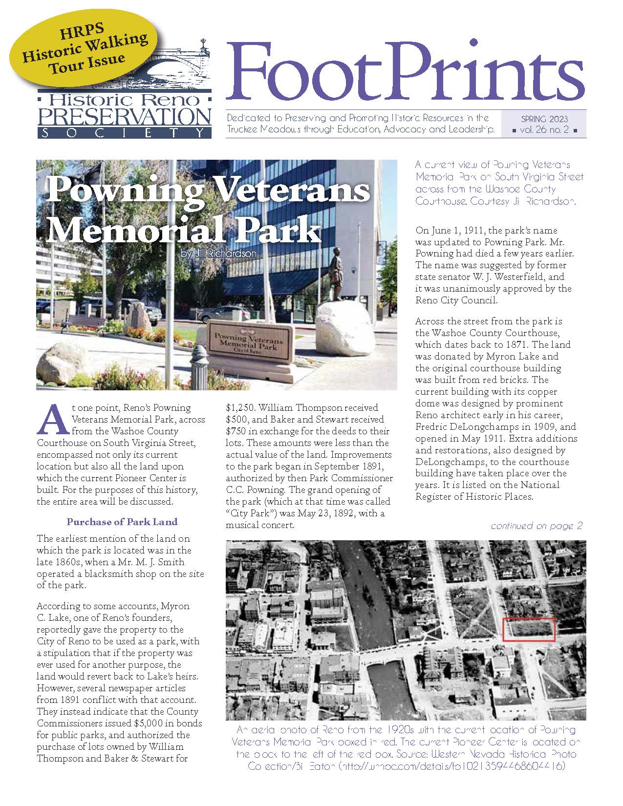 FootPrints Volume 26, Number 2, Spring 2023