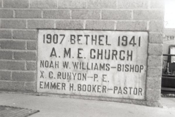 Cornerstone of the Bethel AME Church