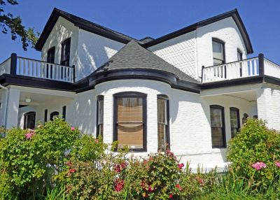 A Painted Brick Home on Lander Street