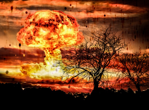 A Picture of an Atomic Bomb Explosion
